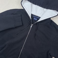 Polo Ralph Lauren Womens Full Zip Black On Black Pony Hoodie Large Streetware