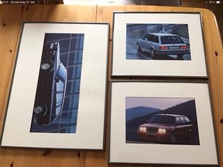 BMW e30 Touring Pressefoto Werksfoto Bild Foto