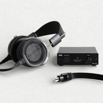 STAX SRS-X1000 Headphones Electrostatic Earspeaker System Ear-Cup Black