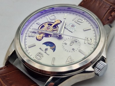 Orient Automatic Uhr Open Heart Sun & Moon