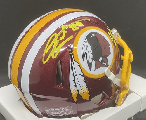 Santana Moss Signed Washington Redskins Speed Licensed Mini Helmet Cowboy Killa - Picture 6 of 8