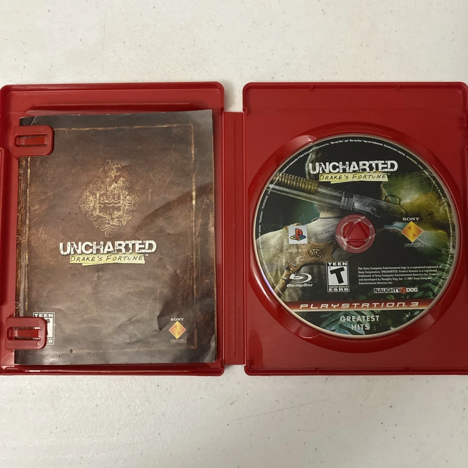 Paquete Uncharted PS3 (Drakes Fortune, Among Thieves y Drakes Deception) TODO EN CAJA ORIGINAL Foto 3 de 4