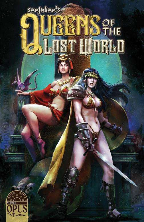 Queens of the Lost World #1D VF/NM Opus Sanjulian 1:10 Variant combines shipping