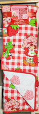 NEW Strawberry Shortcake Full/Queen Reversible Quilted Blanket Comforter 86 x 86
