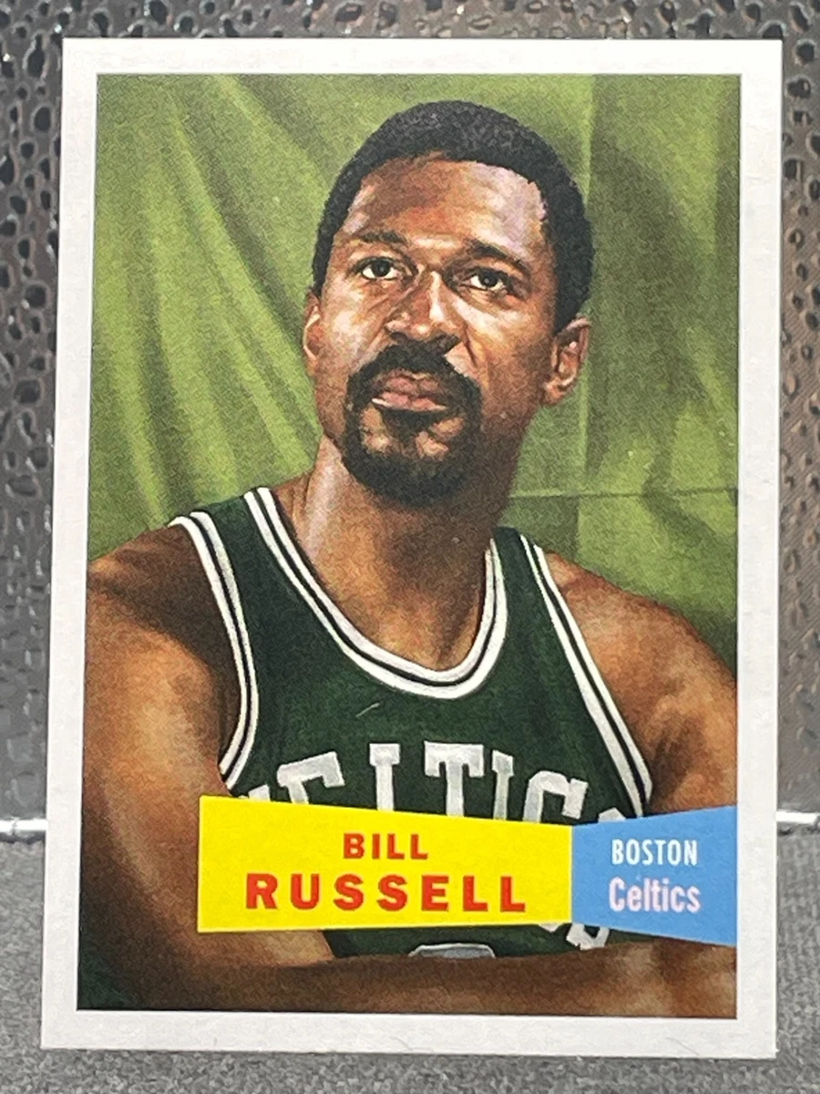Topps Boston Celtics Basketball Bill Russell Sports Trading Cards