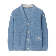 Burberry Kids Ekd Straight-Fit Cardigan, Size 6Y