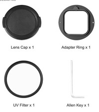 PULUZ ,3 Piece 52 mm Camera Lens Filter Kit