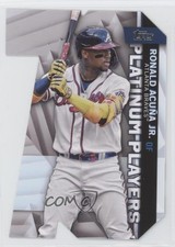2021 Topps Update Topps Platinum Players Die-Cuts Ronald Acuna Jr #PDC-57 0jk3