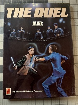 Avalon Hill THE DUEL Dune Expansion Module 1984 - Unpunched