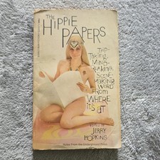 Jerry HOPKINS / Hippie Papers Notes From the Underground Press 1st Edition 1968