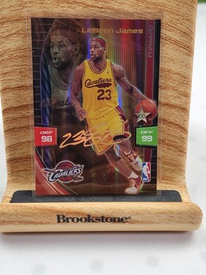 2009-10 Adrenalyn XL Ultimate Signature Italian LeBron James 