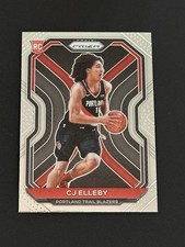 2020-21 Panini Prizm CJ Elleby Rookie #283 Portland Trail Blazers RC (W)
