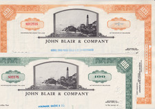 John Blair 1969 (gr&uuml;n) und John Blair 1969 (orange)