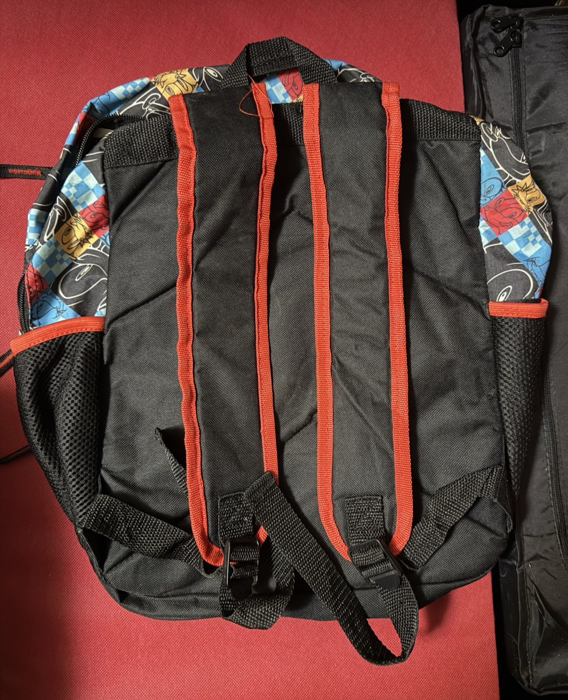 Sonic The HedgeHog Come One Step It Up 16" Backpack with 2 main compartments image 2