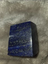 BEAUTIFUL LAPIS LAZULI WITH PYRITE FREEFORM 75 GRAMS E