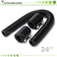 24 Flexible Upper Lower Radiator Hose Stainless Steel W Chrome Caps V8 Kit 24 Flexible Upper Lower Radiator Hose Stainless Steel W Chrome Caps V8 Kit