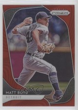 2020 Panini Prizm Tier II Red Prizm Matthew Boyd Matt Boyd #199 1s8