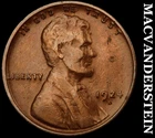 1924-D Lincoln Wheat Cent- Semi Key Better Date No Reserve #J7234