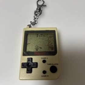 Snoopy Tennis Nintendo Keychain Style Handheld Game Rare