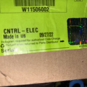 W11506002 Whirlpool Dishwasher Control Board New