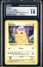 1999 Pokemon Base Set Shadowless CD Promo JPN #58 /102 Pikachu CGC 10 TCG