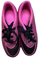 Nike Jr Bravata II FG Soccer Cleats 1Y Pink Blast Black 844442-600 New With Box