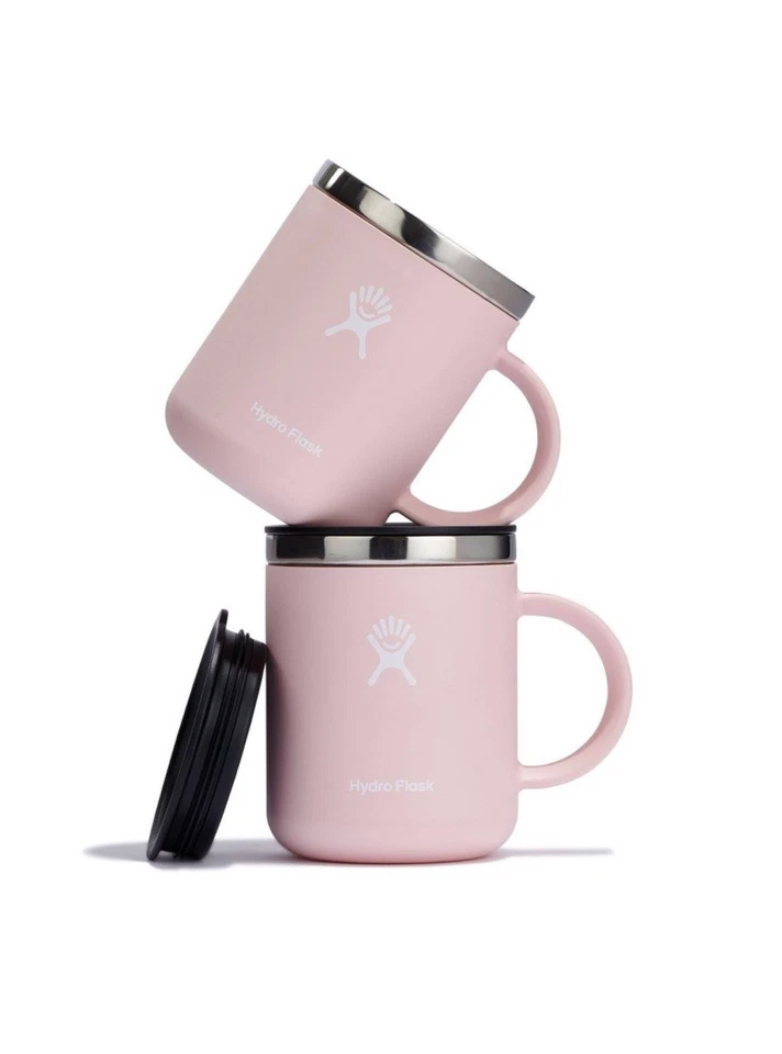 Juego de 2 tazas de café Hydro Flask Trillium: 12 oz rosa aislado al vacío sin BPA  Foto 2 de 4