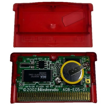Pokémon Rubin GameBoy Advance Spiel Original GBA Cartridge neue Batterie ohne Etikett