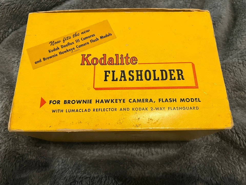 Flasholder Kodalite Vintage Con Caja Original Nº ¡177F bombillas PLUS sin probar! Foto 3 de 4