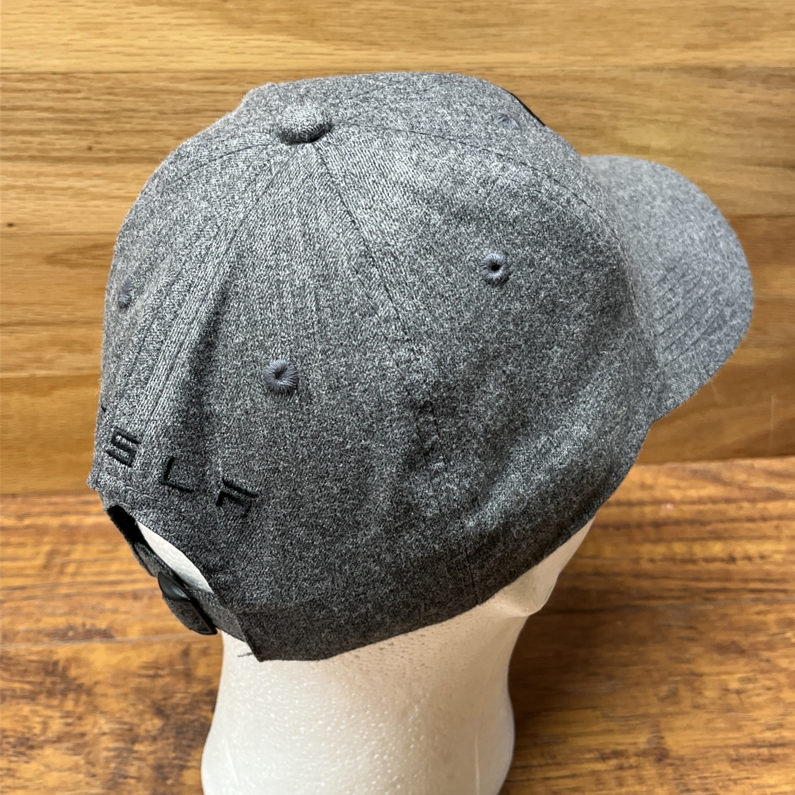 Tesla Hat Gray Adjustable Strapback Embroidered L… - image 4