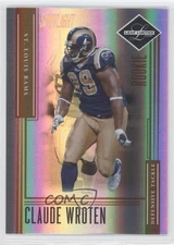 2006 Leaf Limited Rookie Bronze Spotlight 7/50 Claude Wroten #166 Rookie RC 0b0