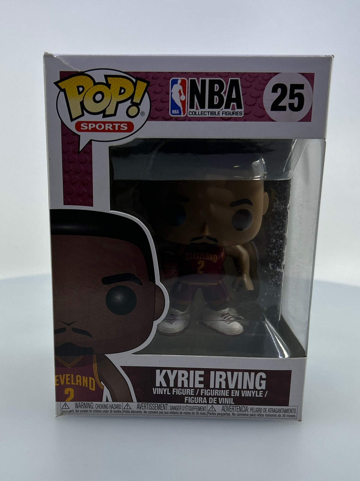 Funko Pop! Sports Nba Kyrie Irving #25 Vinyl Figure Damaged Box See Pics