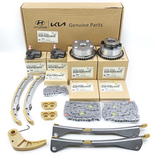 USA OEM Timing Chain Kit For Genesis Azera Santa Fe Sorento G2U