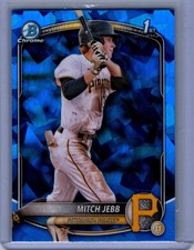 2025 Bowman Sapphire Edition - Chrome Prospects Mitch Jebb #BCP-41 (RC)