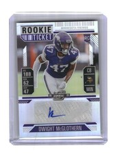 2024 Panini Contenders Optic #170 Dwight McGlothern Silver