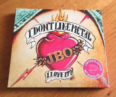 J.B.O.  - I Don't Like Metal, I Love It! (Limited Edition) 2CD Album