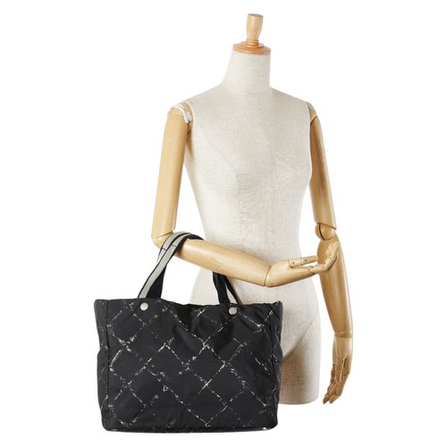 CHANEL Old travel line Handbag Tote Bag Women 【Used】 - Picture 12 of 12