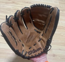 WILSON PRO SELECT LEATHER A2476 BASEBALL SOFTBALL GLOVE MITT 12.5 INCHES LHT