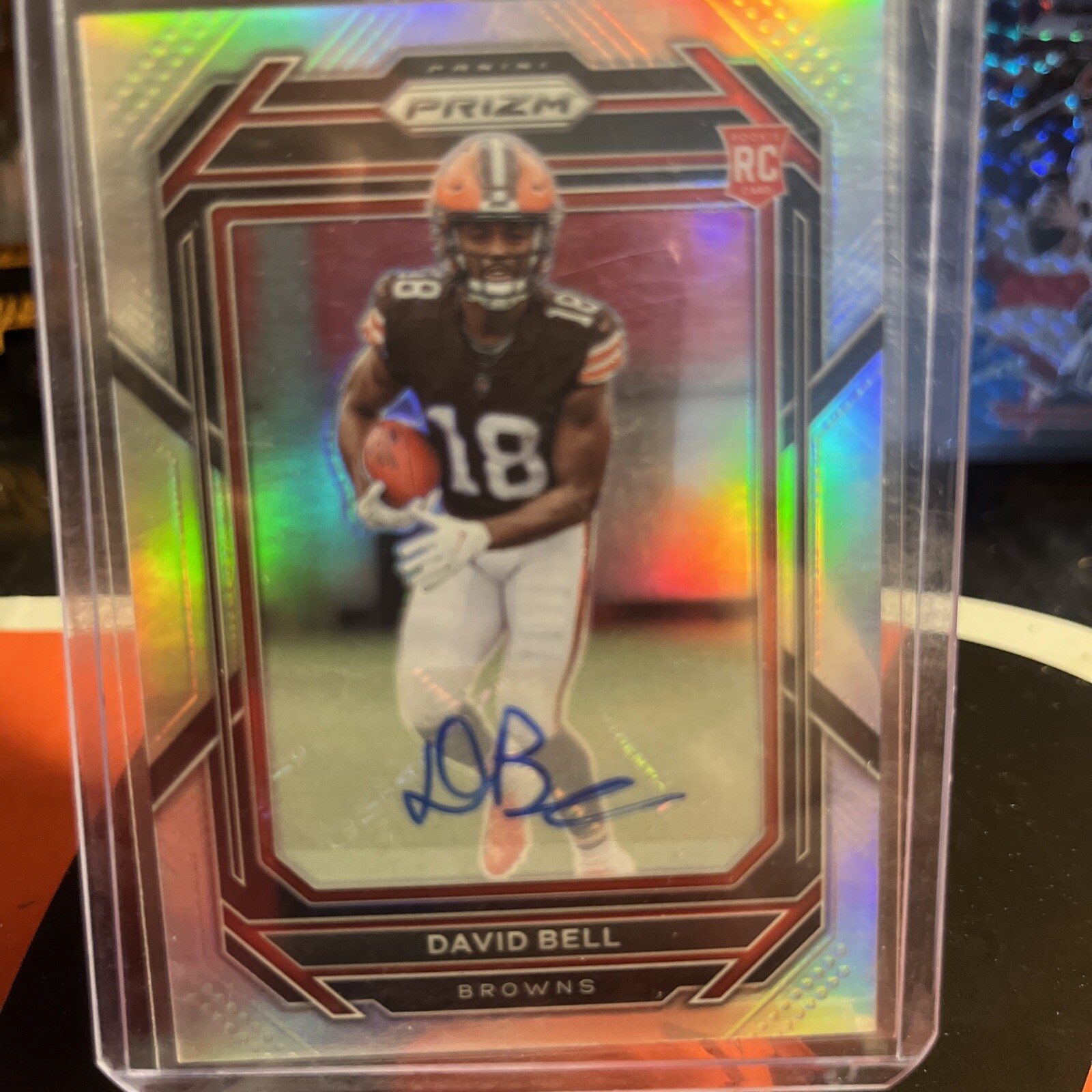 2022 Panini Prizm - Rookies Silver Prizm Autographs #334 David Bell (AU, RC)