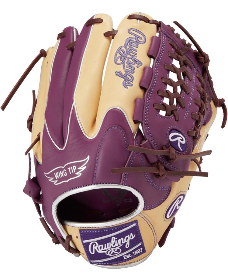 Rawlings Hyper Pro グローブ LA 軟式ジュニア HYPER TECH MLB TEAM [オールラウンド用] サイズ L