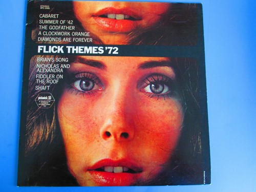 FLICK THEMES '72 Cabaret Summer Of '42 Godfather Shaft Fiddler On Roof 33 1/3 lp