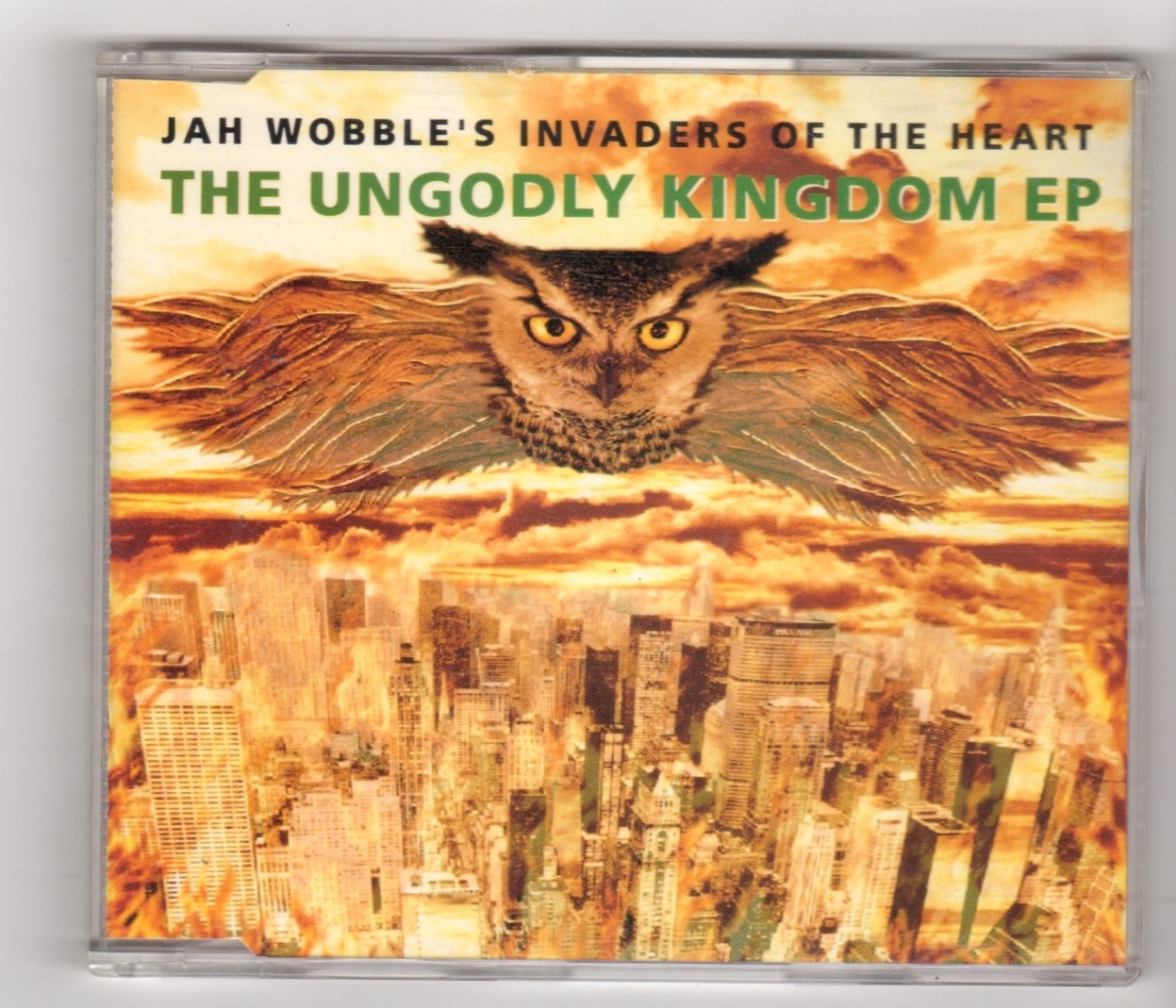 (IK221) Jah Wobble's Invaders Of The Heart, The Ungodly Kingdom EP - 1992 CD
