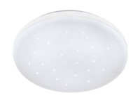 Eglo 33473 FRANIA-S Led Wand-/Deckenleuchte 6X5,5W Ø430Mm Weiss Neutralweiss Ip