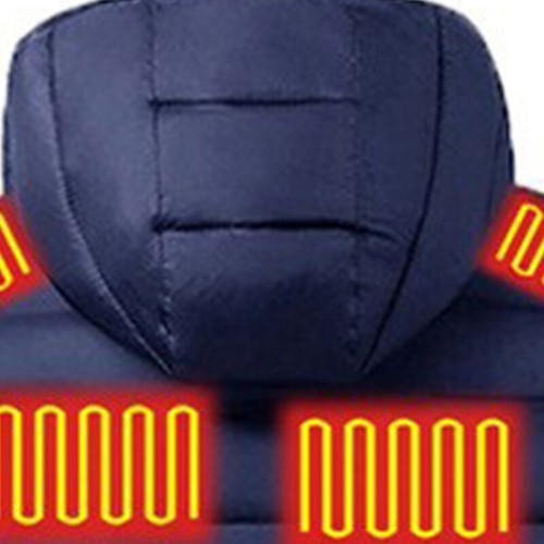 Mens Heated Coats USB Heating Jackets Men Waterproof Electric Sport Thermal Coat - Picture 81 of 91