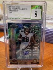 2020 Panini Honors RC JALEN REAGOR Auto #7/15 SSP MINT 9, AUTO 10 📈UNCIRCULATED