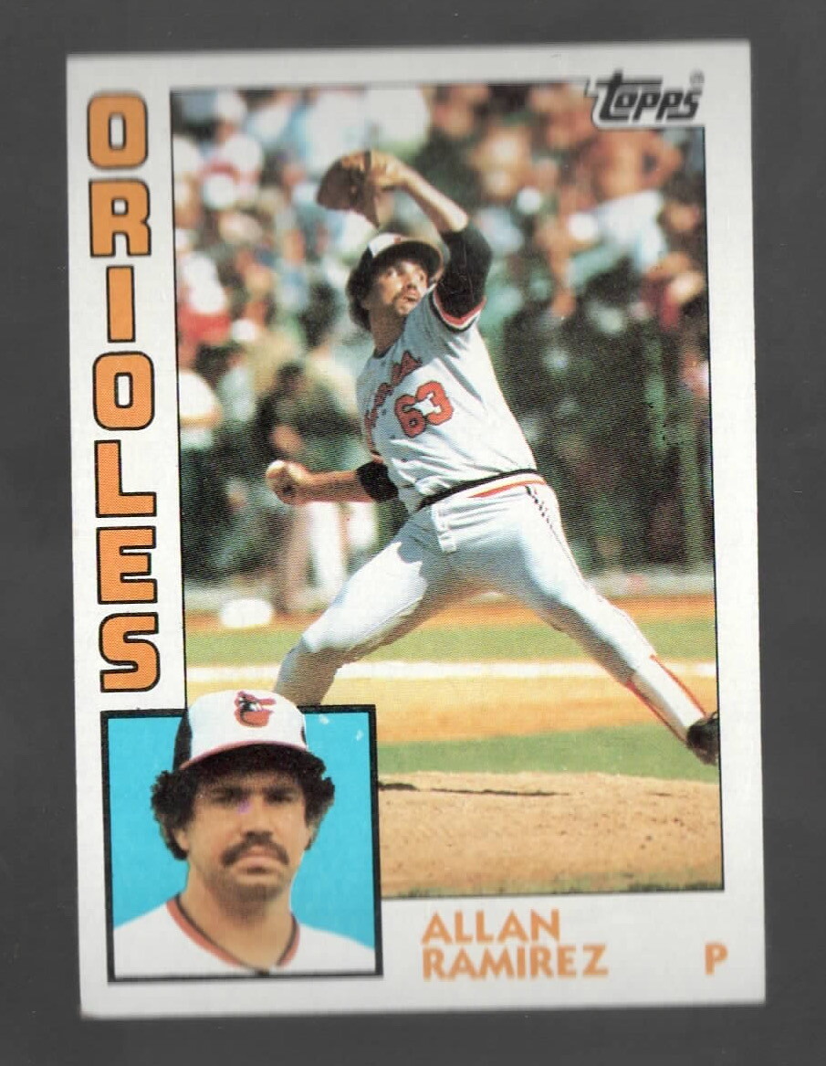 1984 Topps #347 Allan Ramirez NM/Mint