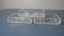 Lot Of 3 Nalgene Part # 6730-0050 Test Tube Rack Microcentrifuge Radiation .5 ML