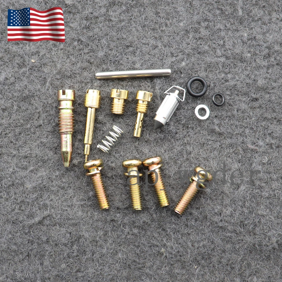 2x Kit de reparación de carburador flotador para Triumph America 2002-2007 Keihin Foto 3 de 4