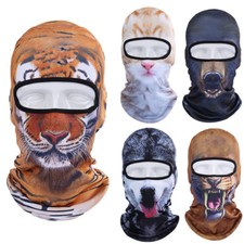 Sombrero de esquí de animales 3D máscara de pasamontañas motocicleta ciclismo al aire libre divertido máscara facial completa
