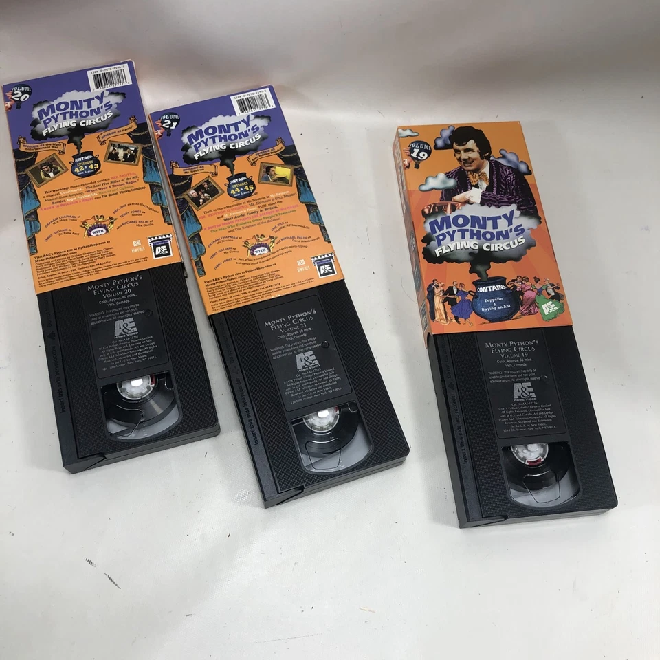 Monty Python's Flying Circus 3 VHS Set  - 19-20-21 - Image 2 of 4